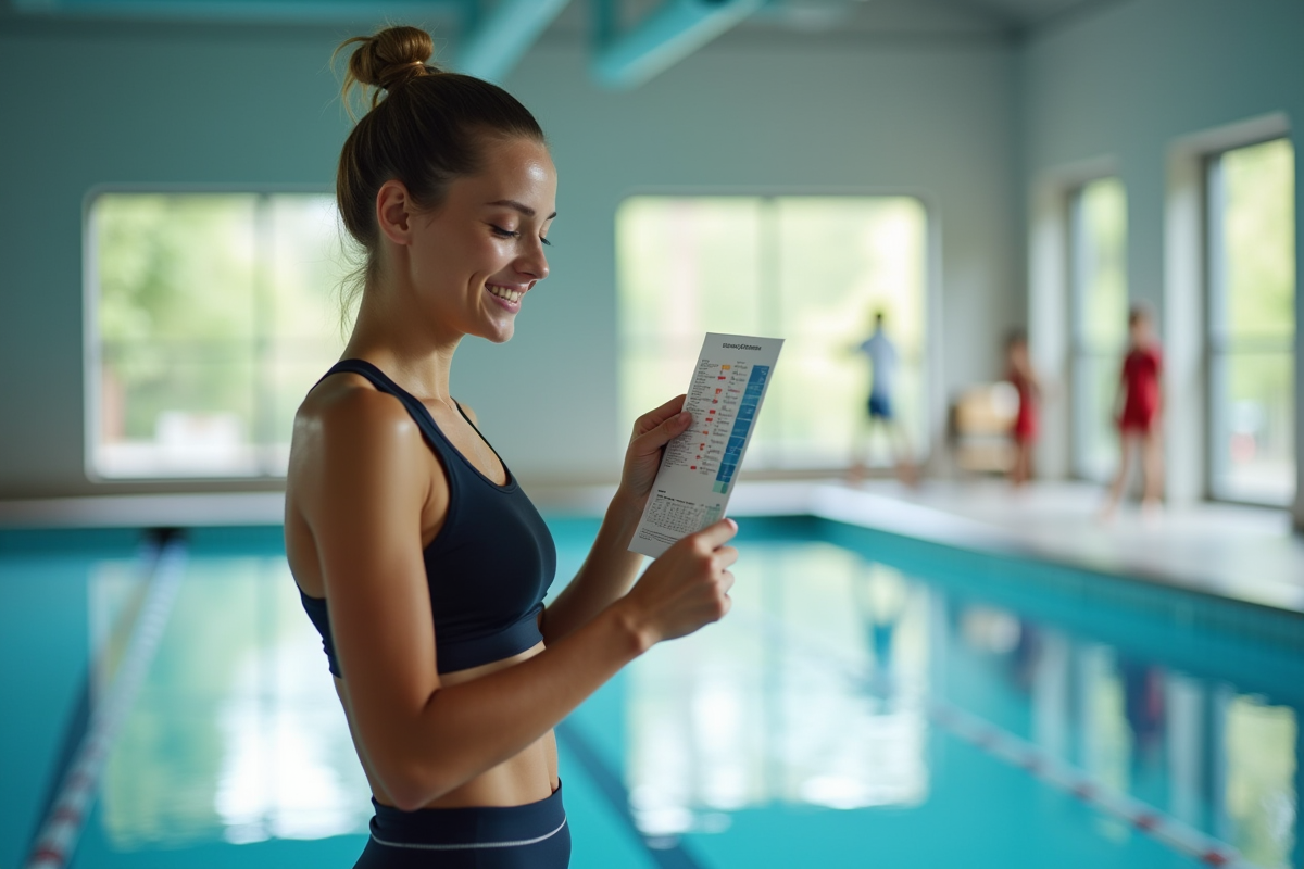 Jeune femme vérifiant la qualité de l