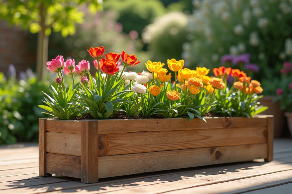 jardinière bois