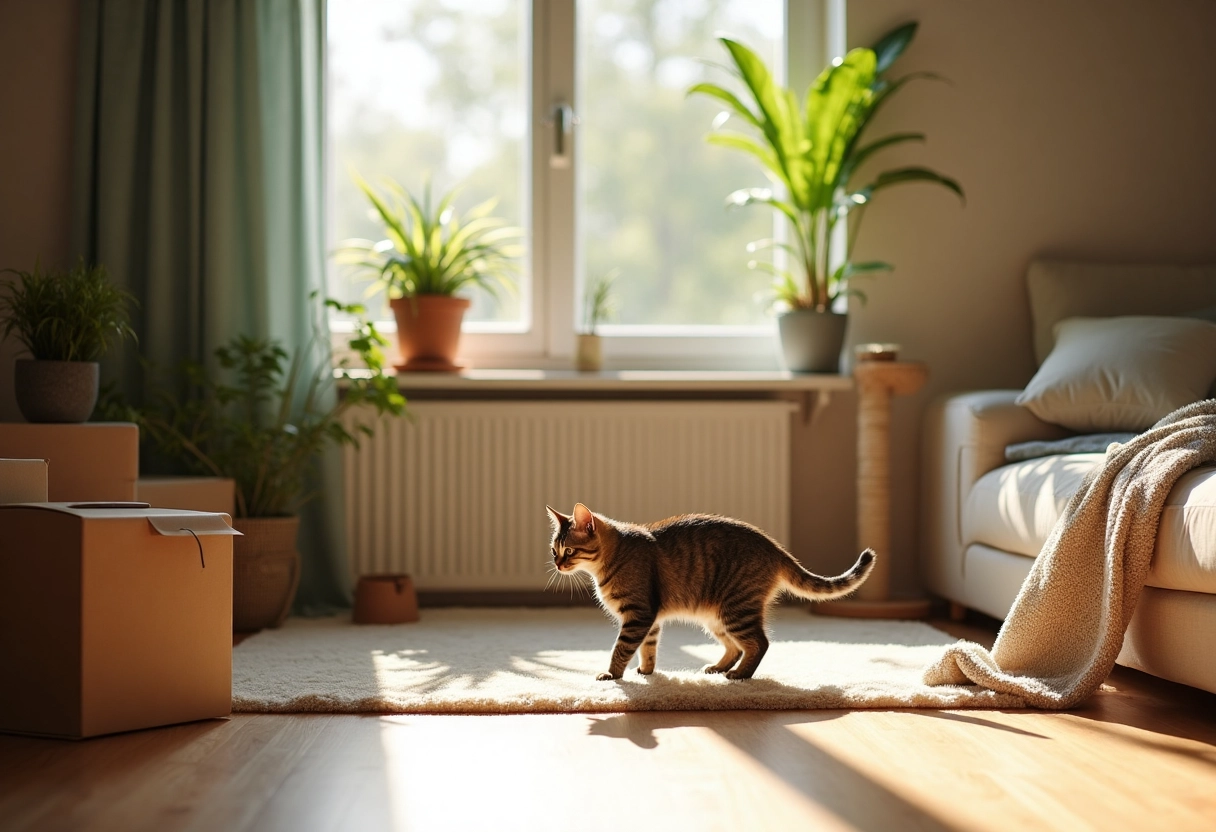 chat déménagement